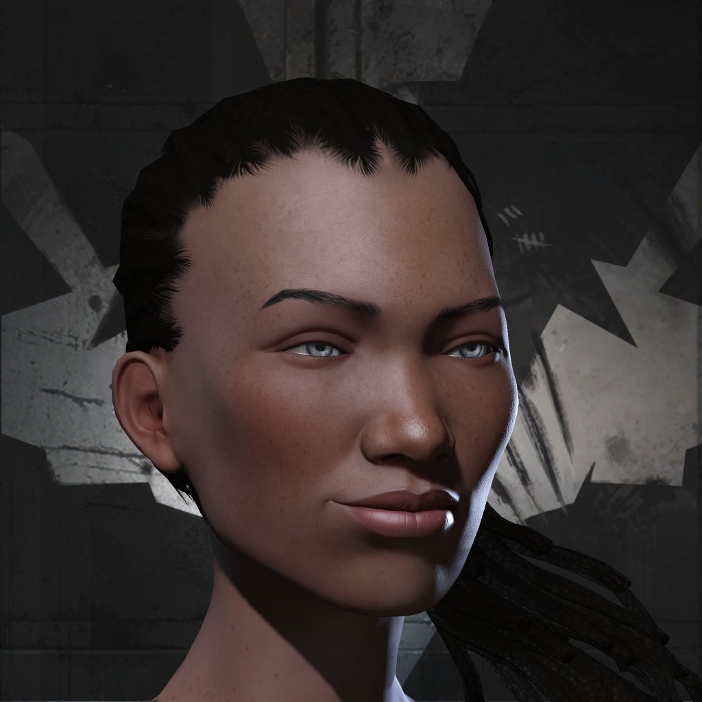 Angry Black Chick