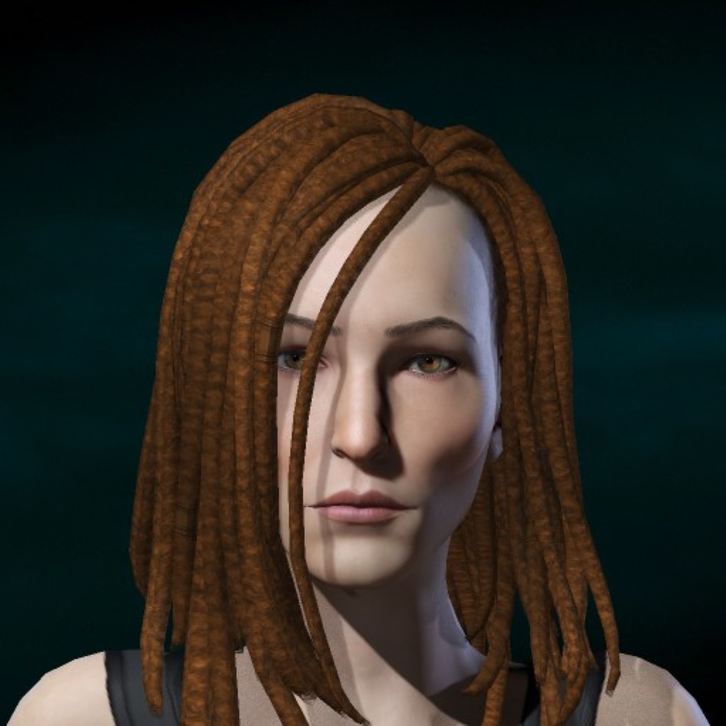Whitechickwith Dreadlocks