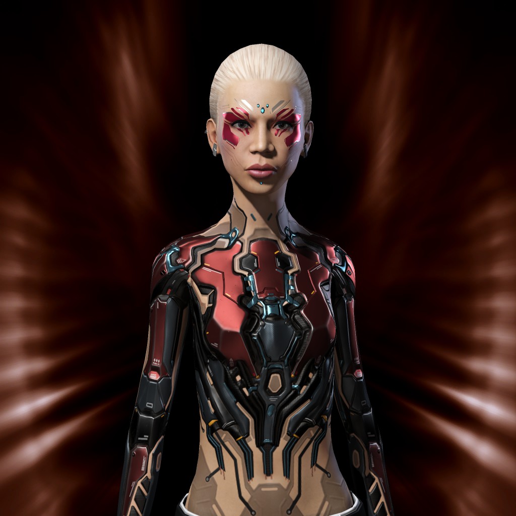 7677