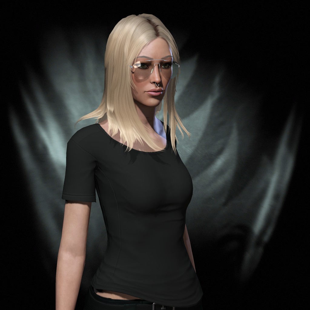 Gallente Gamer Girl