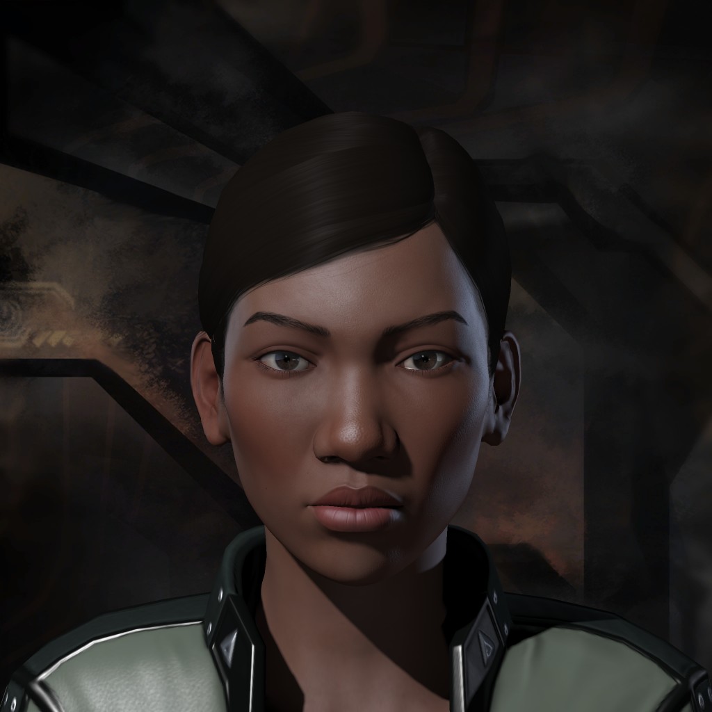 BLACK-WOMAN DRONE 009