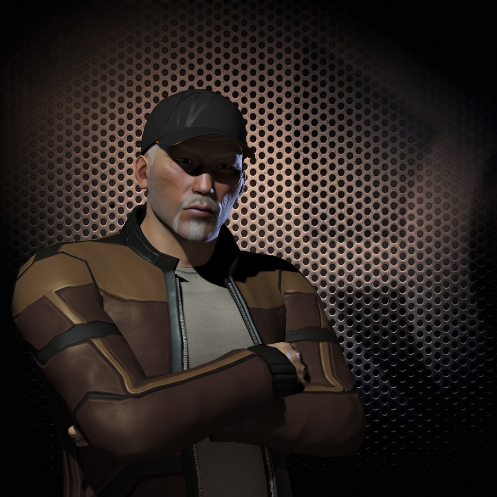 Grizzled SpaceDog