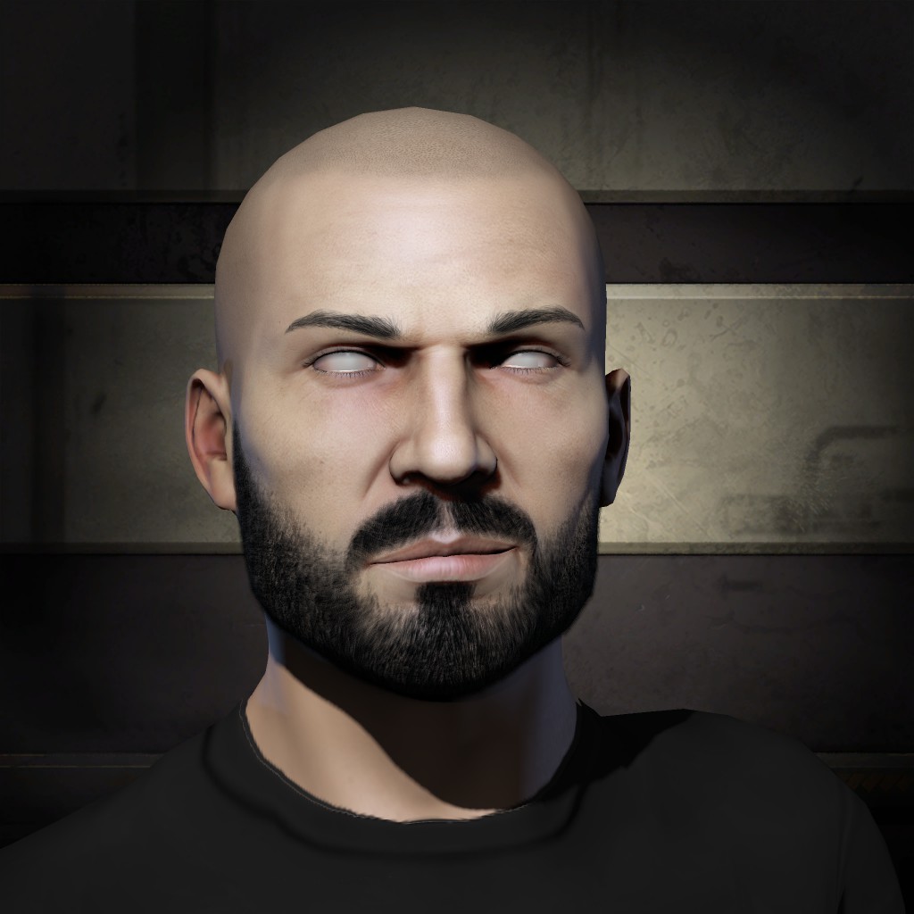 Aleksandr black-eyed