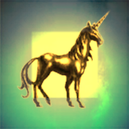 Magic Golden Horny Horse