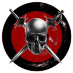 Jolly Roger and barrel of rum