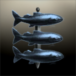 Three Skewered Fish