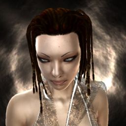Saffron Aurora — legacy portrait
