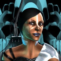Sapphire Blue — legacy portrait