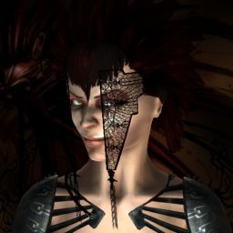 Replicant Amara — legacy portrait