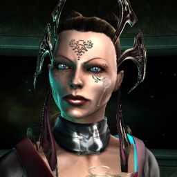Crimson Matriarch — legacy portrait