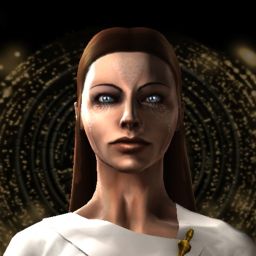 Golden Muse — legacy portrait