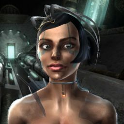 Catachan Woman — legacy portrait