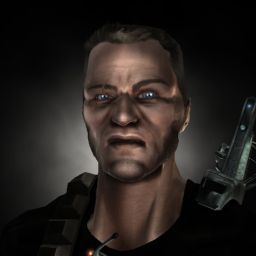 Captain Muscles — legacy portrait
