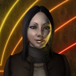 Ro's MiningGirl — legacy portrait