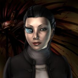 Fire Widow — legacy portrait