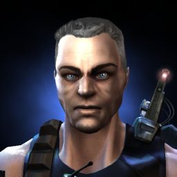 Blue Max — legacy portrait