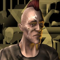 Blue Flame — legacy portrait