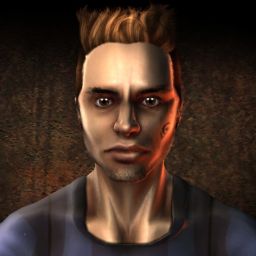 SkintSaint — legacy portrait