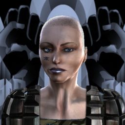 Caldari Android — legacy portrait