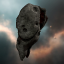 Cloven Red Asteroid — Final Blow