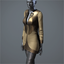 Women's 'Sanctity' Dress (cream/gold)