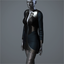 Women's 'Sanctity' Dress (blue/silver)