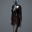 Women's 'Sanctity' Dress (red/silver)