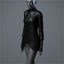 Women's 'Rocket' Dress (black)