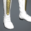 Men's 'Ascend' Boots (white/gold)