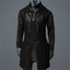 Men's 'Curate' Coat (black/silver)