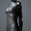 Women's 'Vise' Cybernetic Arm (black ringed left)
