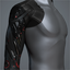 Men's 'Crusher' Cybernetic Arm (black and red right)