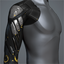 Men's 'Crusher' Cybernetic Arm (black and yellow right)