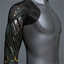 Men's 'Crusher' Cybernetic Arm (green and yellow right)