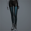 Women's 'Hover' Tights (opaque blue)