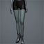 Women's 'Hover' Tights (opaque gray)
