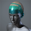 Women's 'Aeriform' Headwear (cyan)
