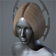 Women's 'Blades' Headwear (platinum)