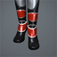 Women's 'Eternity' Boots (Black/Red)