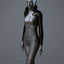 Women's 'Eternity' Suit Top (Black/Gold)