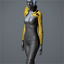 Women's 'Eternity' Suit Top (Yellow)