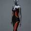 Women's 'Eternity' Suit (Black/Red)