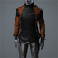 Men's 'Outlaw' Jacket (Burnt Orange)
