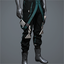 Men's 'Hephaestus' Pants (cyan)