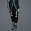 Women's 'Hephaestus' Pants (cyan)