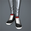 Women's 'Hephaestus' Shoes (white/red)