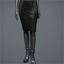 Women's 'Impress' Skirt (black wax)