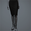 Women's 'Impress' Skirt (matte black)