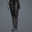Women's 'Structure' Skirt (camouflage)