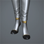 Women's 'Minima' Heels (black/gold)